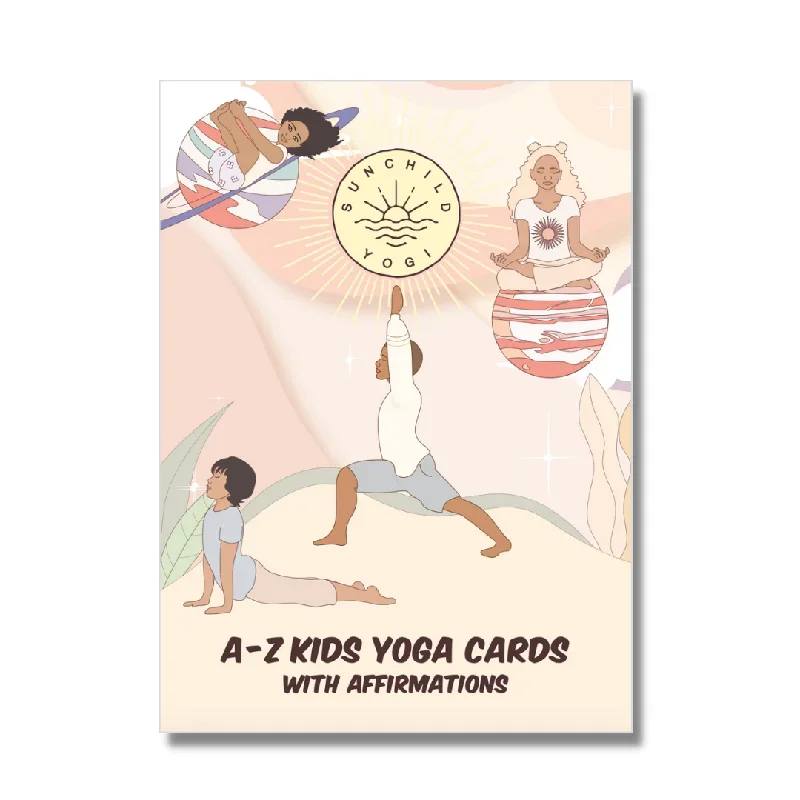 A-Z Kids Yoga Cards with Affirmations