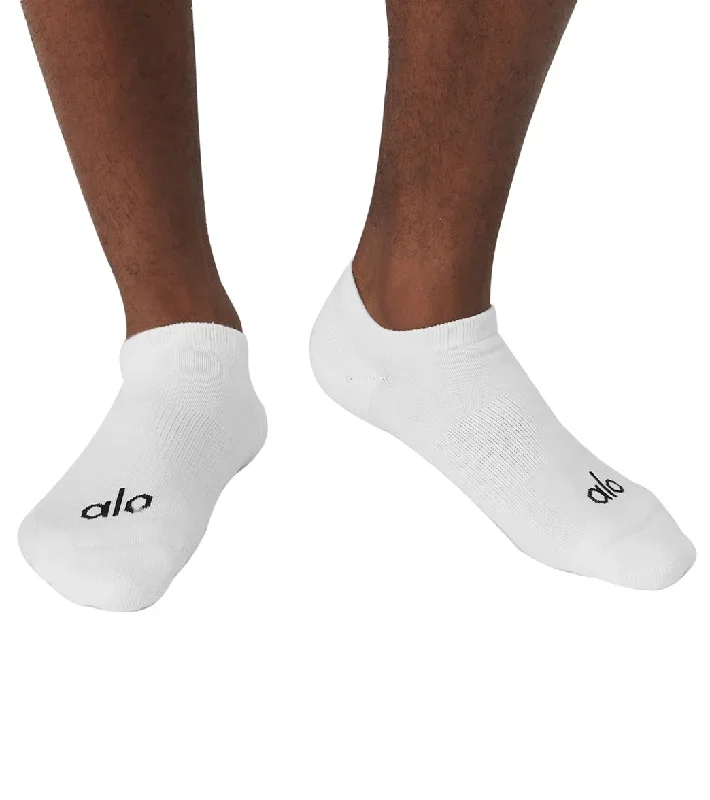 Alo Men's Street Sock White/Black