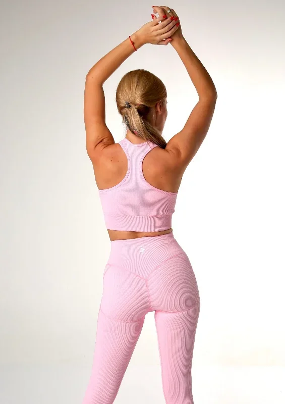 aoma-light-pink-solid-leggings-and-sports-bra-set