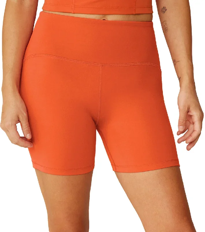 Beyond Yoga Powerbeyond Strive Biker Short Sunset Orange