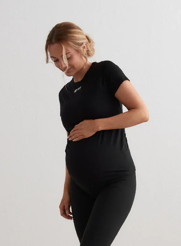 black-soft-basic-maternity-short-sleeve