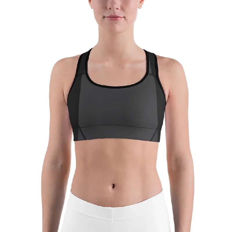 Color Block Wave Sports Bra