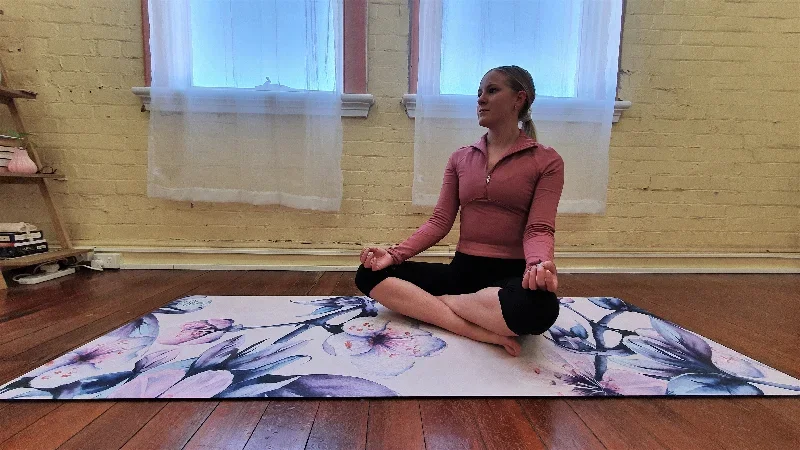 Cherry Blossom Pilates Mat