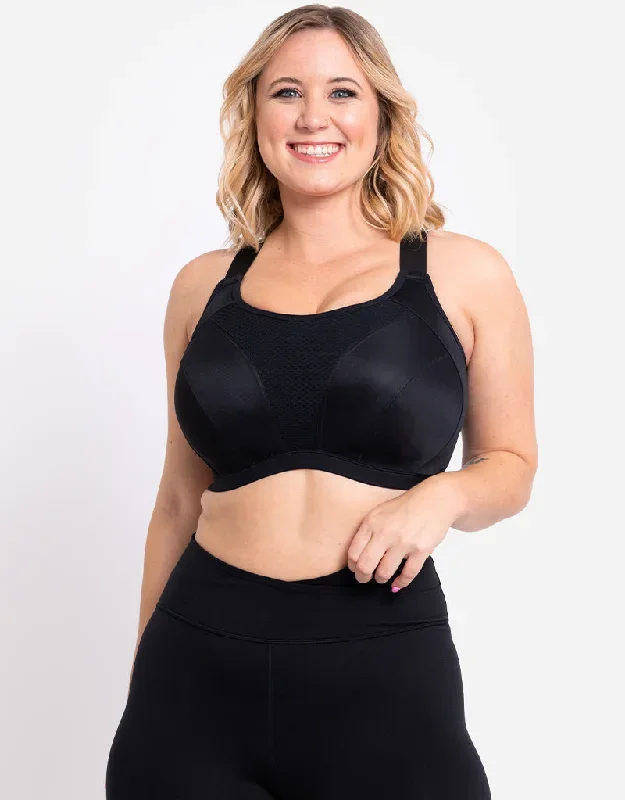 Curvy Kate Everymove Wired Sports Bra Black