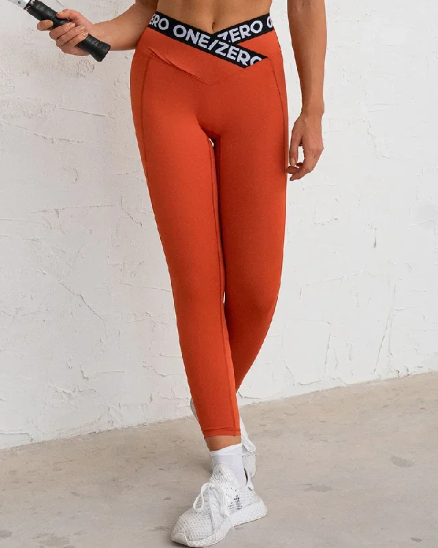 Apricot White Leggings