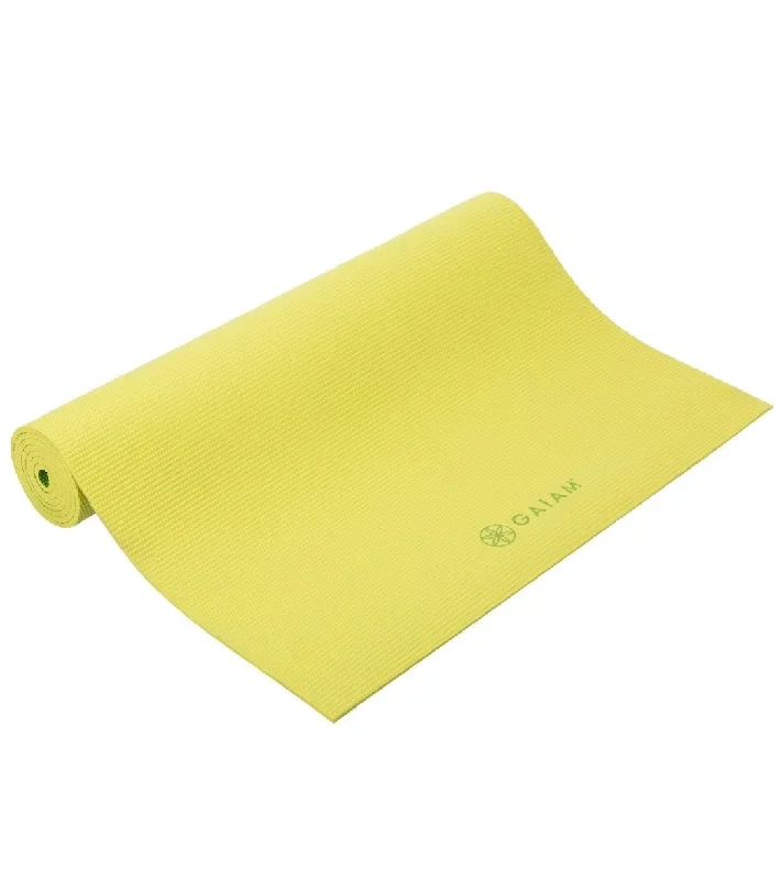 Gaiam 2-Color Yoga Mat 68 5mm Citron