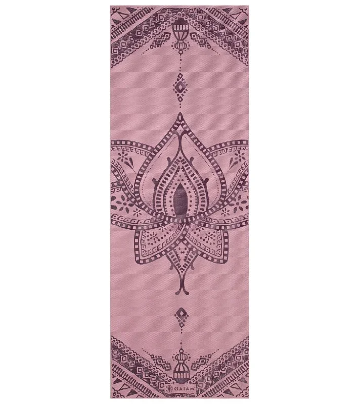 Gaiam 6mm Yoga Mat Reversible