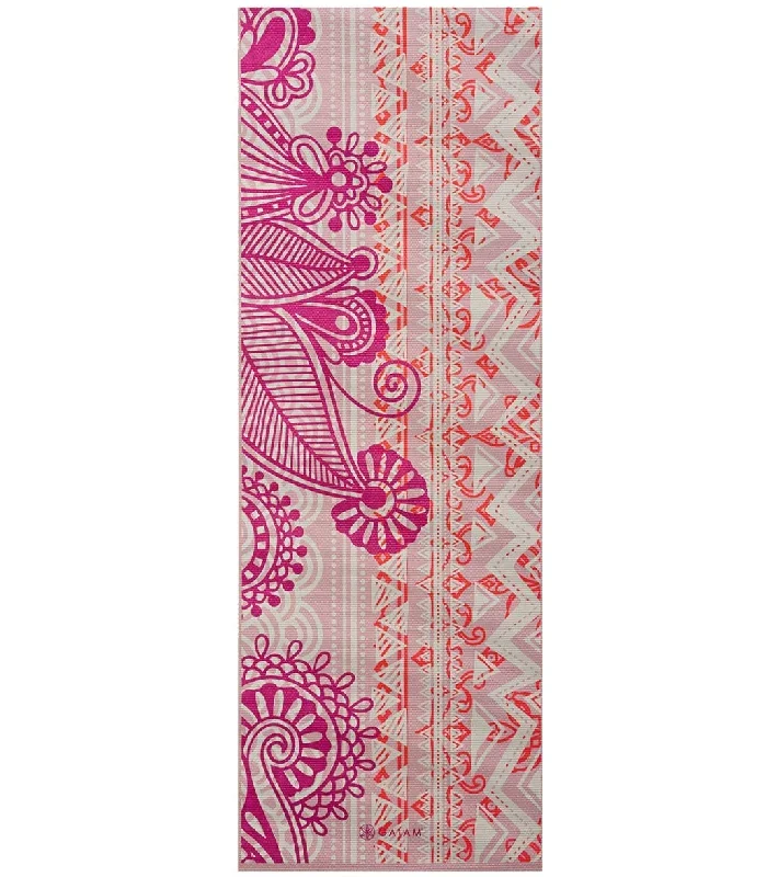 Gaiam Bohemian Rose Classic Yoga Mat 68 4mm