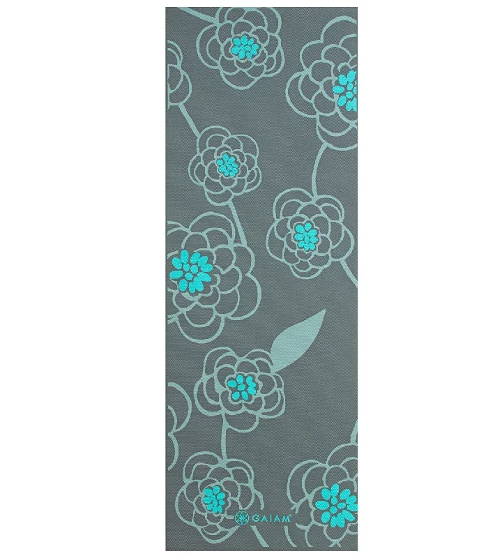 Gaiam Icy Blossom Yoga Mat 6mm