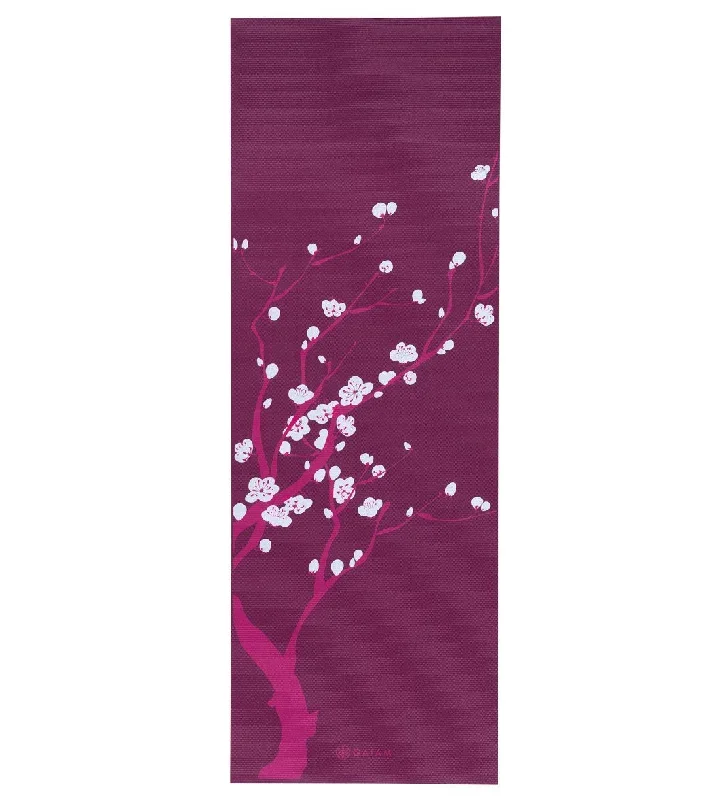 Gaiam Pink Cherry Blossom Printed Yoga Mat 68 5mm Extra Thick Pink Cherry Blossom