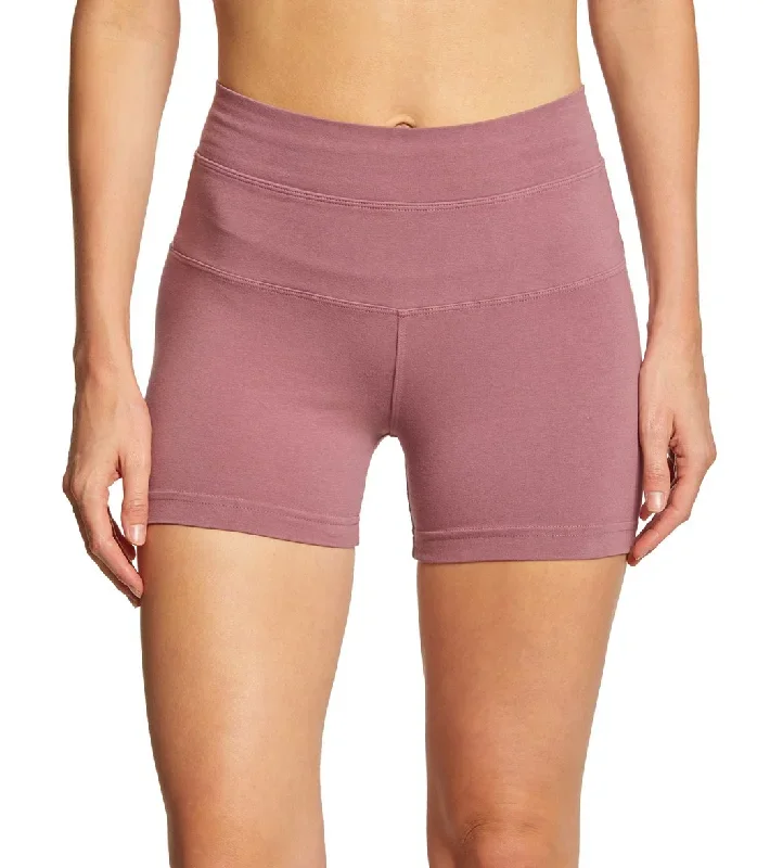 Hard Tail High Rise Yoga Booty Shorts Crush