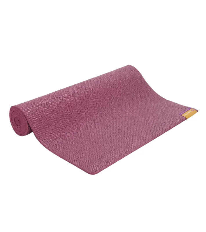 Hugger Mugger Tapas Ultra Yoga Mat 68 6mm Extra Thick Burgundy