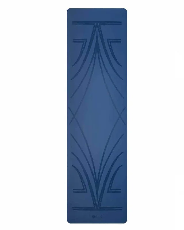 Infinity Yoga Mat 5mm - Diamond Align Navy