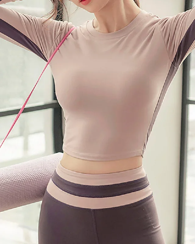 Light Purple Long sleeve top