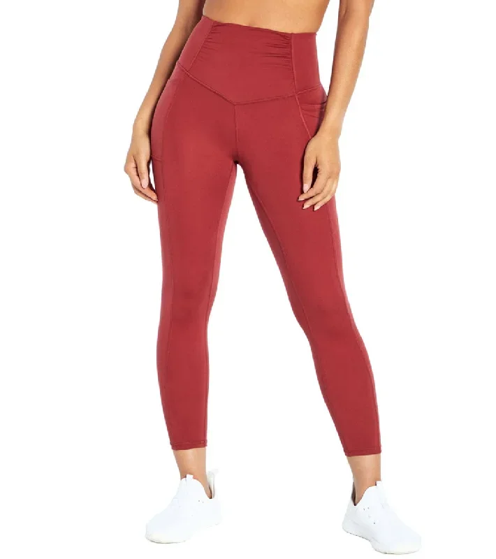 Marika Aura Ankle Legging Burnt Russet