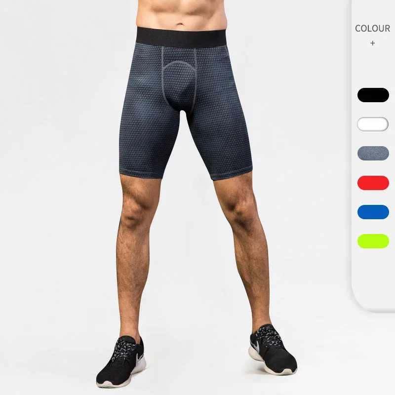 Men's 3D print Spandex Quick Dry Shorts 5 color 4005