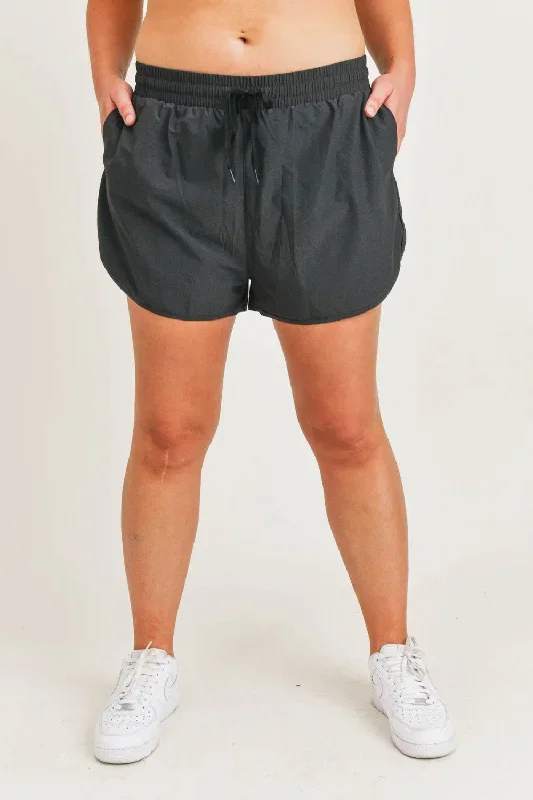 Mono B High Waist Double Dolphin Shorts APH2982