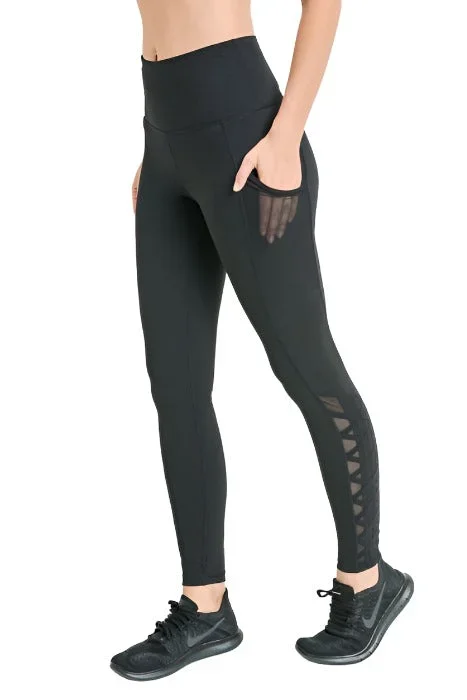 Mono B Mesh and Lattice Full Legging APH 2116