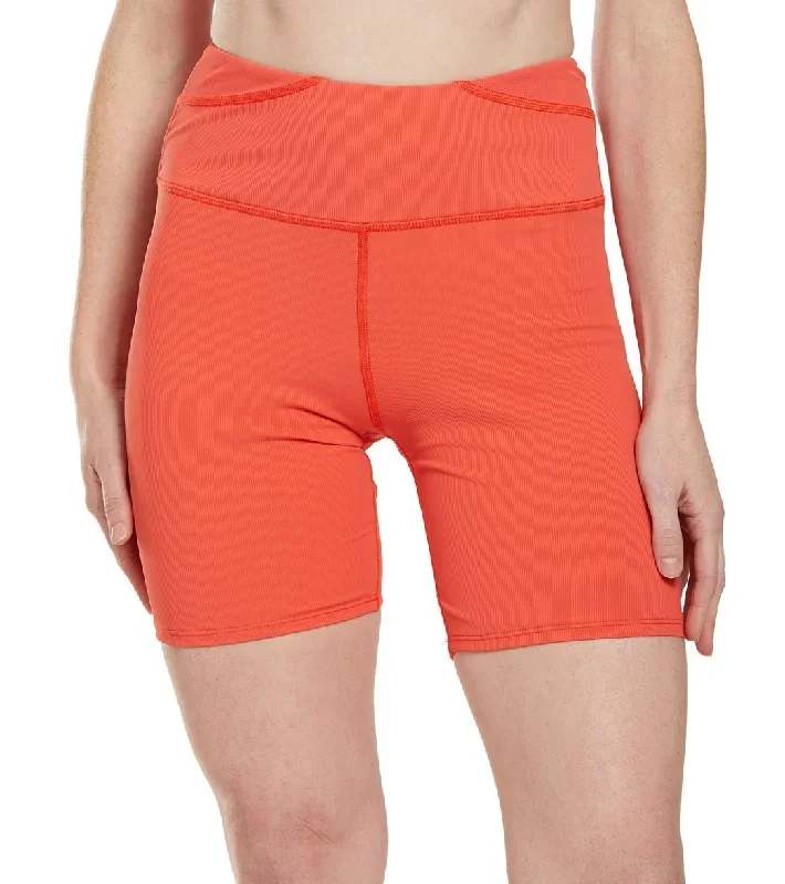 NUX Night Rider Biker Shorts Poppy