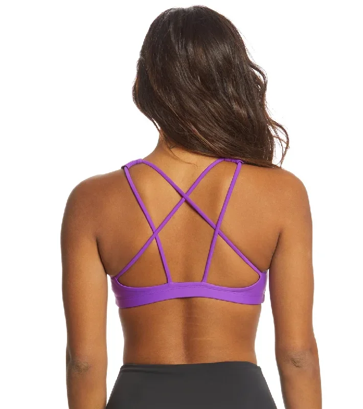 Onzie Mudra Yoga Sports Bra Electric Purple