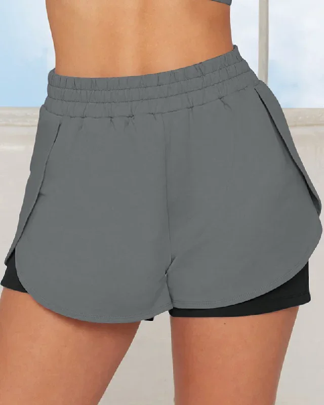 Double Shorts Blue