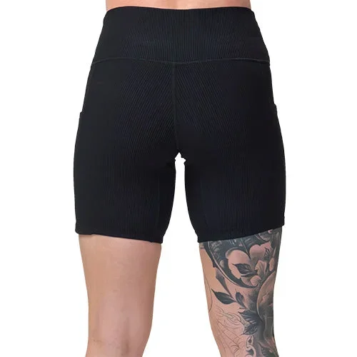 shorts-black-ribbed