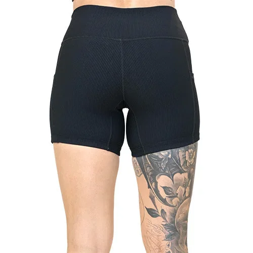 shorts-black-ribbed