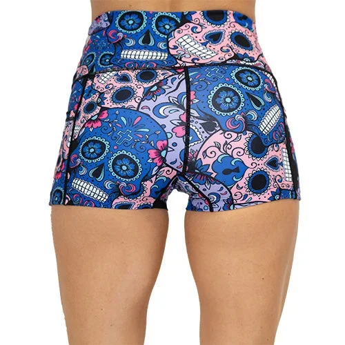 shorts-cotton-candy-skulls