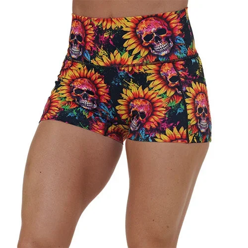 Shorts | Skull Flower