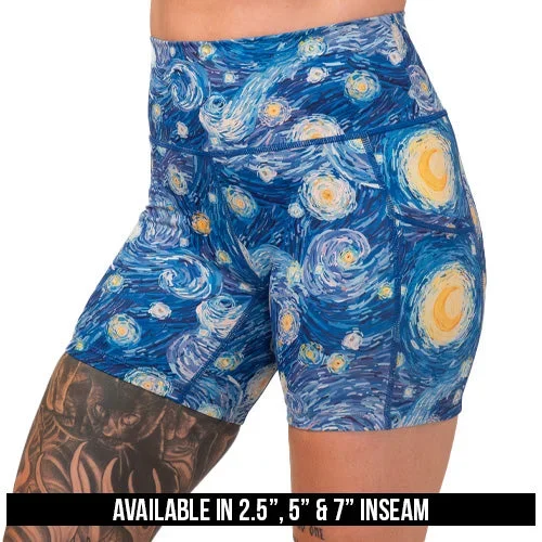 shorts-starry-night