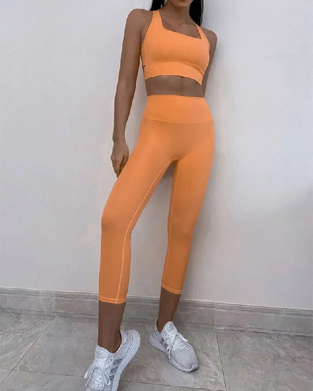 Orange Leggings