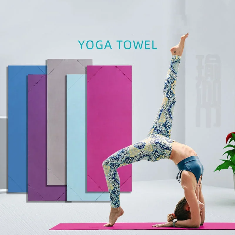 Solid Colour Yoga Mat Blanket