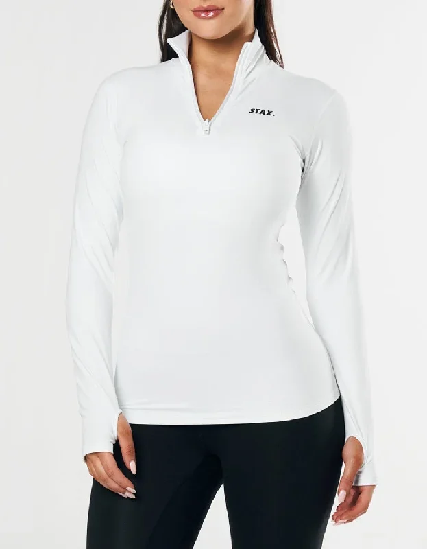 Long Sleeve Body Top NANDEX  - White