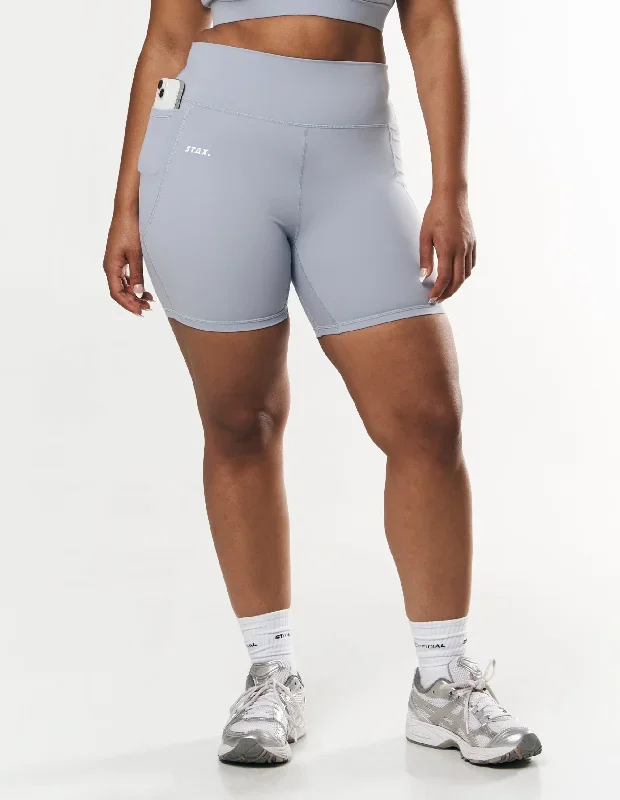 Phone Pocket Midi Bike Shorts NANDEX  - Ocean