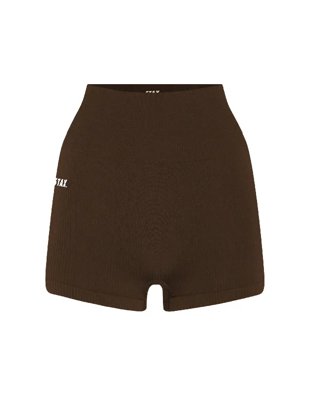 stax-premium-seamless-v5-1-favourites-mini-lounge-shorts-bark-dark-brown