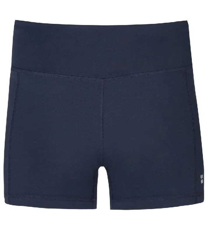 Sweaty Betty All Day 4 Biker Short Navy Blue