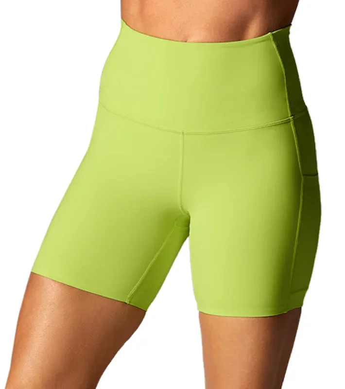 Tavi Stash & Dash Biker Short 6 Lime