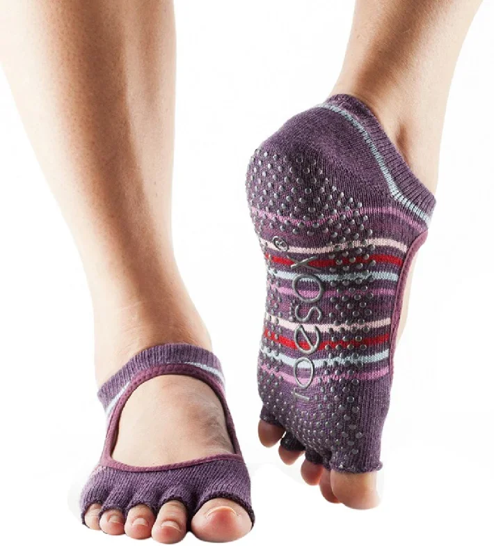 Toesox Bella Half-Toe Yoga Grip Socks Freestyle