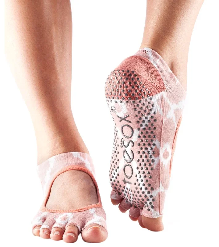 Toesox Bella Half-Toe Yoga Grip Socks Shine