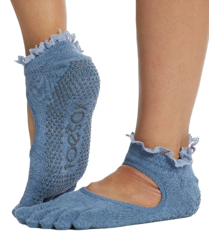 Toesox Bella Half-Toe Yoga Grip Socks