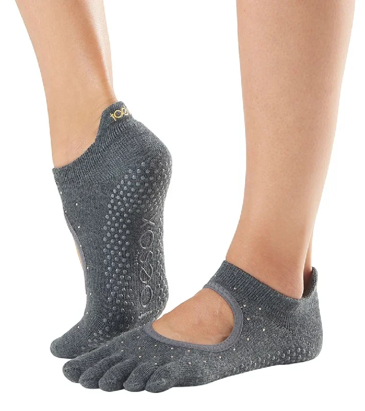 Toesox Bellarina Full-Toe Yoga Grip Socks Glam