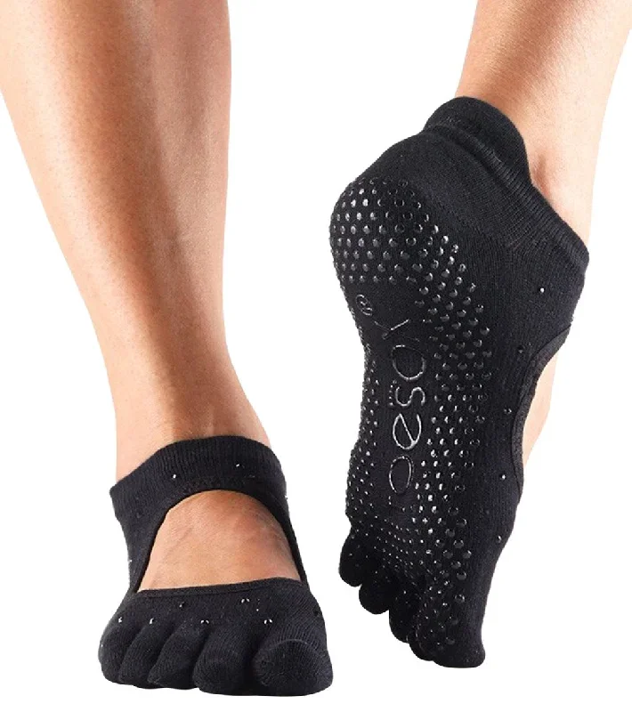 Toesox Bellarina Full-Toe Yoga Grip Socks Nightlife