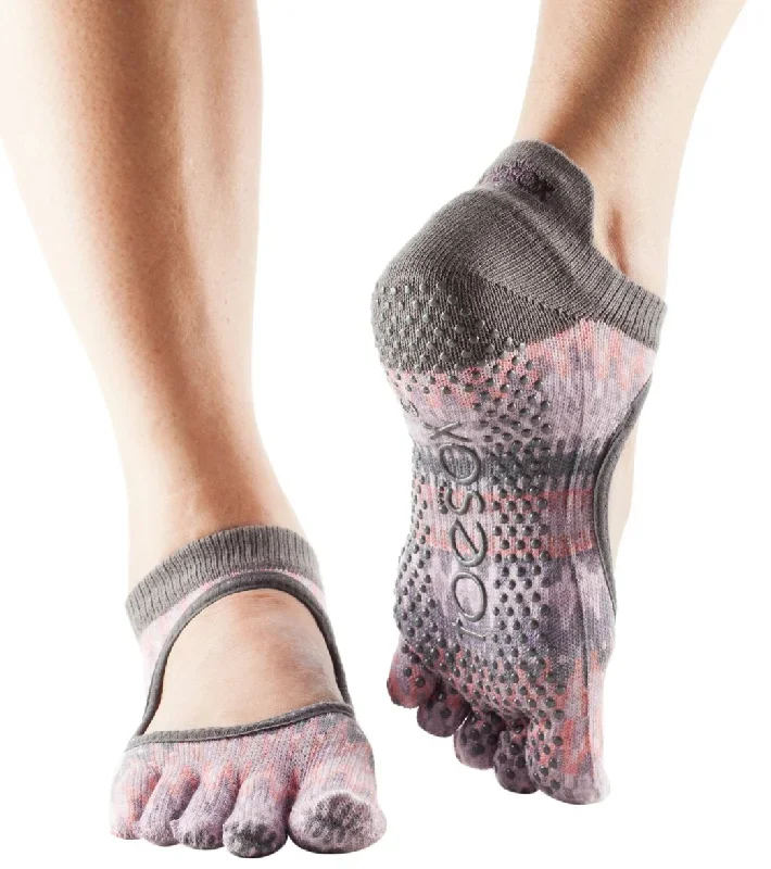 Toesox Bellarina Full-Toe Yoga Grip Socks Siren