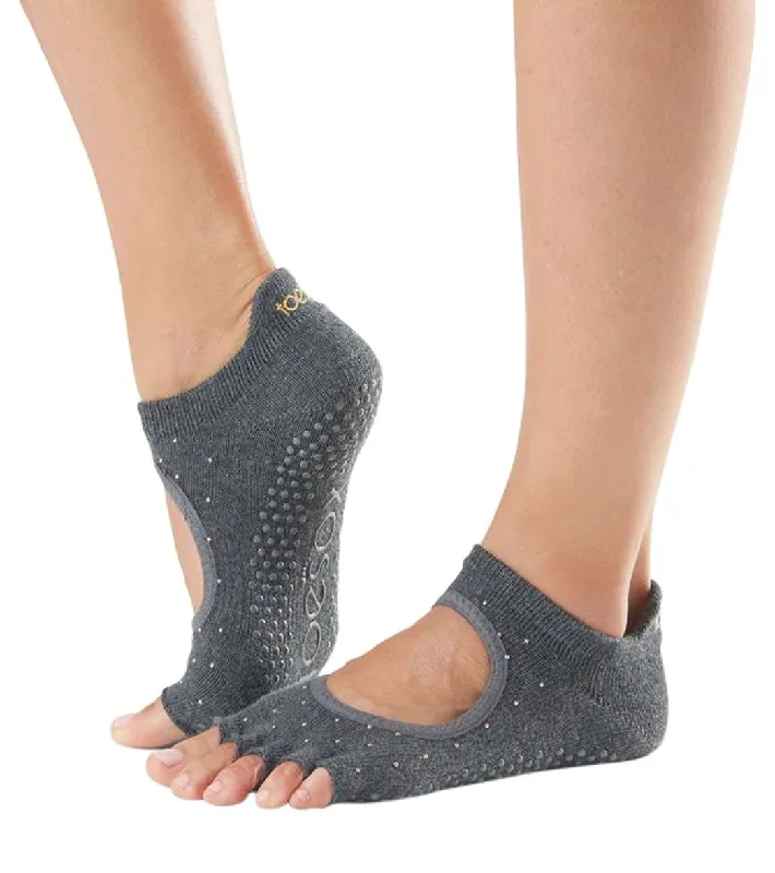 Toesox Bellarina Half-Toe Yoga Grip Socks Glam