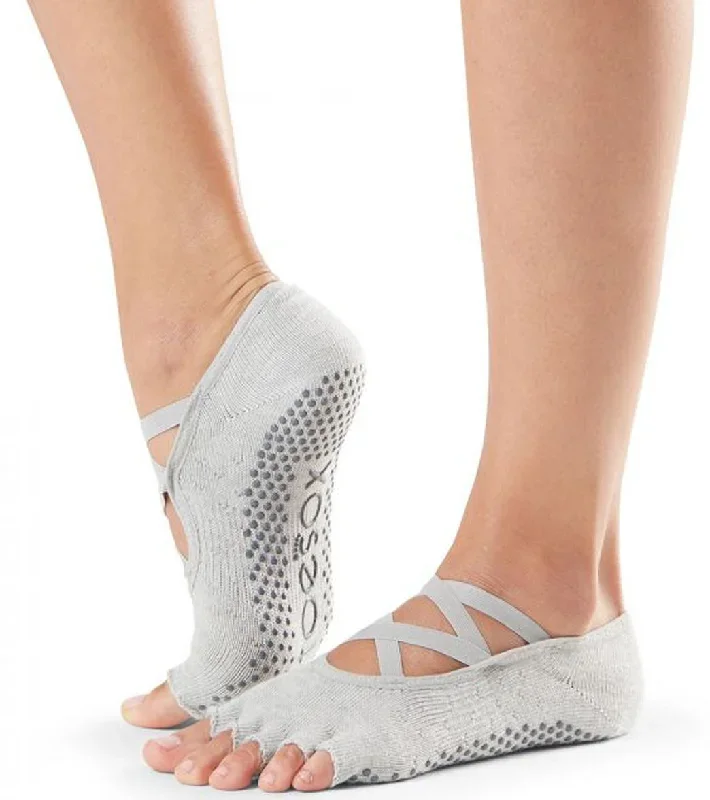 Toesox Elle Half-Toe Yoga Grip Socks