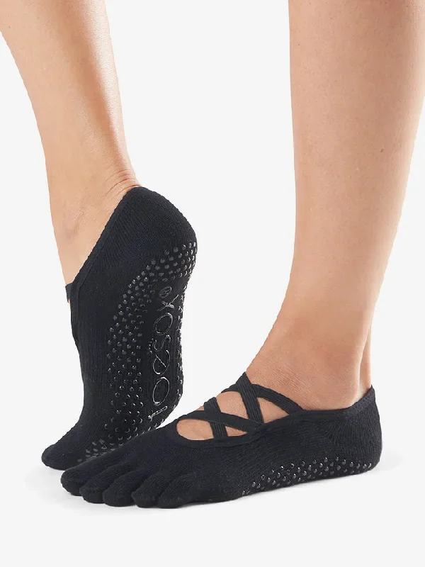 Toesox Full Toe Elle - Black