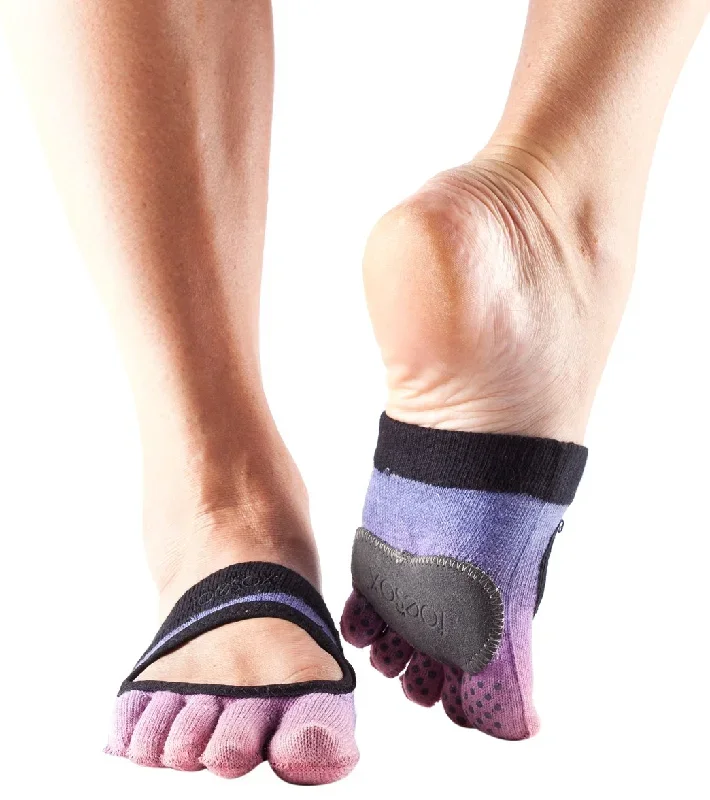 Toesox Releve Full-Toe Yoga Grip Socks Isla