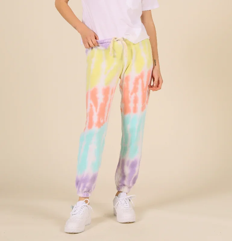 Vintage Havana Sorbet Diagonal Tie Dye Jogger OD9255