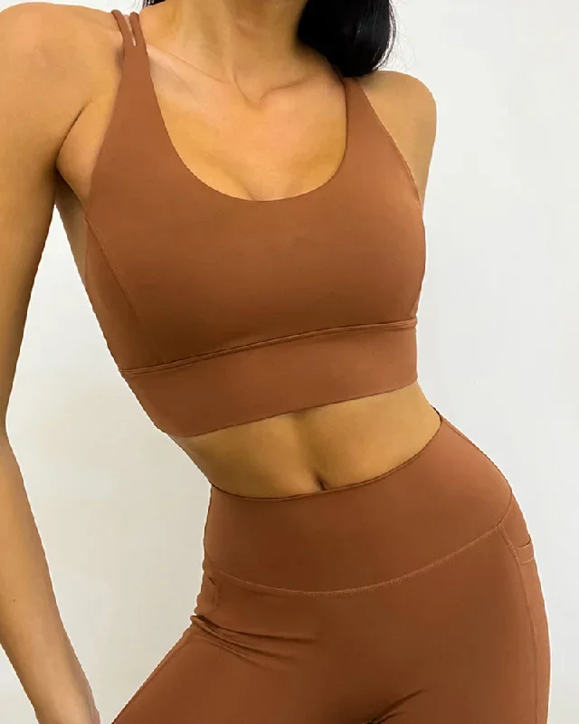 Brown Bra