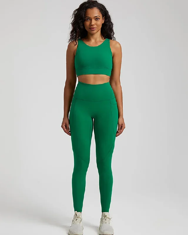 Presale(5-15days waiting) Women Sports Solid Color Sleeveless Pants Sets Yoga Two-piece Suits S-XL